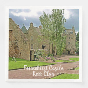 Guardanapo De Papel De Jantar Kerr Clan's Scottish Ferniehirst Castle Photo