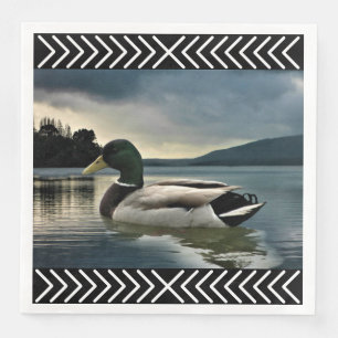 Guardanapo De Papel De Jantar Lago Mallard Duck