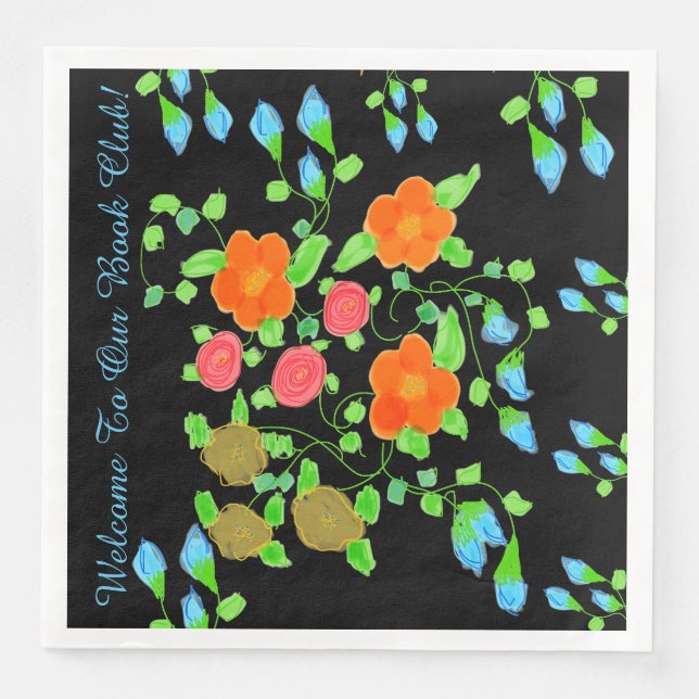 Guardanapo De Papel De Jantar Livro Colorido Papel Napkins (Frente)