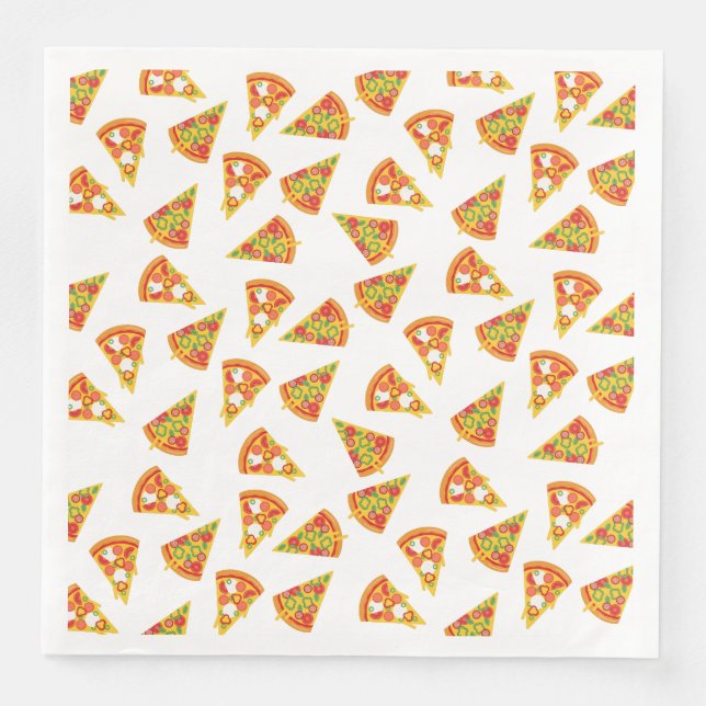 Guardanapo De Papel De Jantar Love Pizza (Frente)