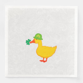 Guardanapo De Papel De Jantar Lucky Duck
