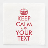 MANTENHA O CALM Personalizado e o TEXTO