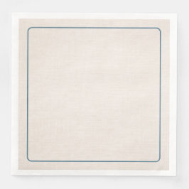 Guardanapo De Papel De Jantar Modern Passover Seder Linen-Style Paper Napkin