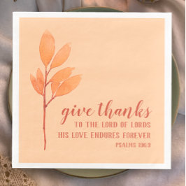 Guardanapo De Papel De Jantar Moderna Cor de Água Botânica Dê Escritura aos Obri