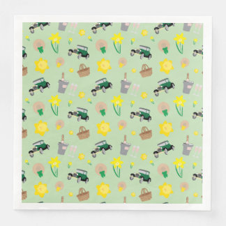 Guardanapo De Papel De Jantar Nantucket Daffodil Weekend Paper Napkins