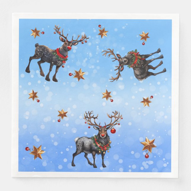 Guardanapo De Papel De Jantar Natal (Frente)