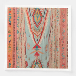 Guardanapo De Papel De Jantar Native America Pattern