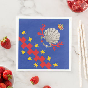 Guardanapo De Papel De Jantar Nobile Contrada del Nicchio (Seashell)