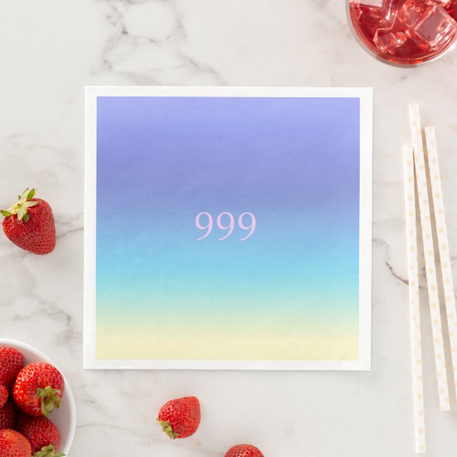 Guardanapo De Papel De Jantar Número de anjo 999 (Insitu)