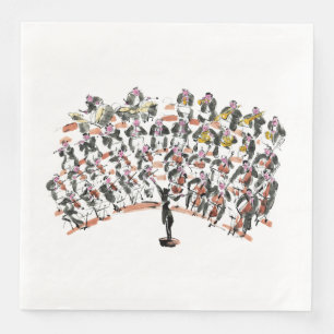 Guardanapo De Papel De Jantar Orquestra