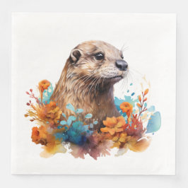 Guardanapo De Papel De Jantar Otter