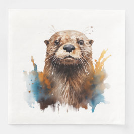 Guardanapo De Papel De Jantar Otter