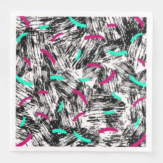 Guardanapo De Papel De Jantar Padrão de Abstrato moderno.