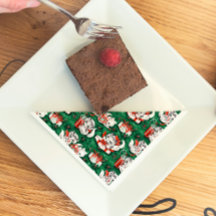 Padrão de Natais vintages verdes 50 com gatinhos