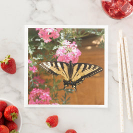 Guardanapo De Papel De Jantar Padrão Dourado E Rosa