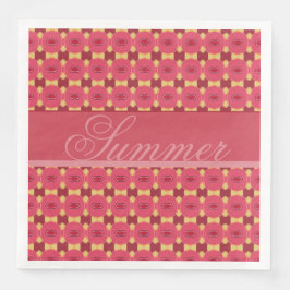 Guardanapo De Papel De Jantar Padrão Floral Rosa Rosa Rosa Rosa Rosa Rosa Rosa R