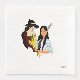 Guardanapo De Papel De Jantar Papanicolau: Ação de Graças de Férias