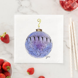 Guardanapo De Papel De Jantar Papanicolau - Paz no Ornamento da Terra