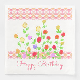Guardanapo De Papel De Jantar Papel Bonito Janto de aniversário Napkin