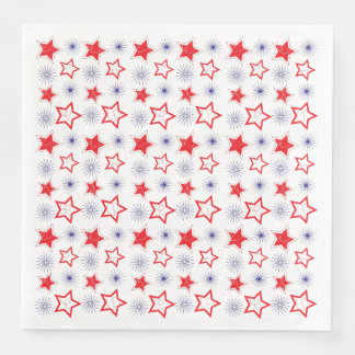 Guardanapo De Papel De Jantar Papel das Estrelas Vermelhas Nápoles