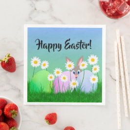 Guardanapo De Papel De Jantar Papel de felz pascoa Namorado Ovos Coelhinhos Boni