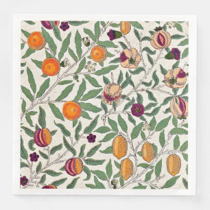 GUARDANAPO DE PAPEL DE JANTAR PAPEL: WILLIAM MORRIS: POMEGRANATOS