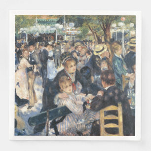 Guardanapo De Papel De Jantar Partido Renoir Moulin Dance Galette