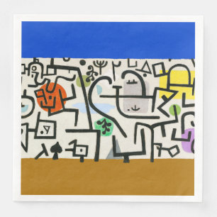 Guardanapo De Papel De Jantar Paul Klee Abstract Expressionist Rich Harbour