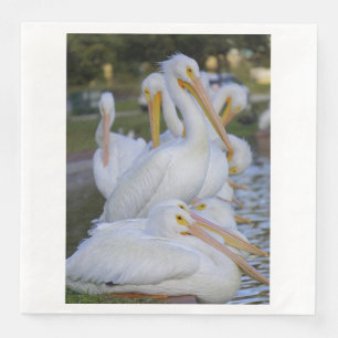 Guardanapo De Papel De Jantar Pelican Pile Paper Napkin