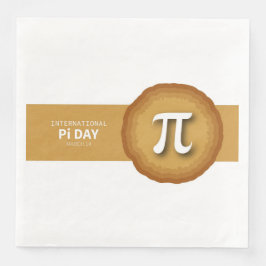 Guardanapo De Papel De Jantar Pi Day