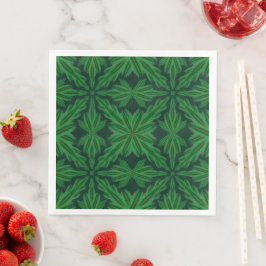 Guardanapo De Papel De Jantar Pine Mandala Forest Paper Napkins