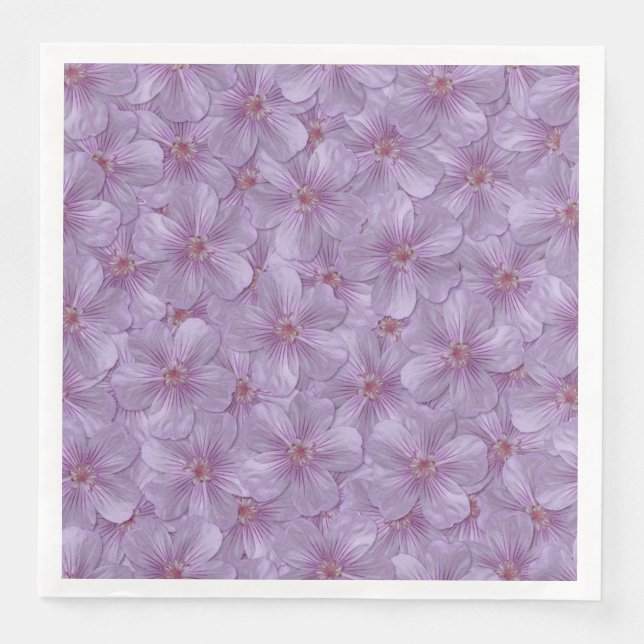 Guardanapo De Papel De Jantar Pineywoods Geranium Padrão Sem Costura (Frente)