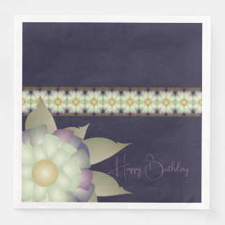 Guardanapo De Papel De Jantar Plum Purple E Mauve