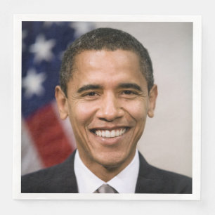Guardanapo De Papel De Jantar Presidente eleito dos EUA Barack Obama