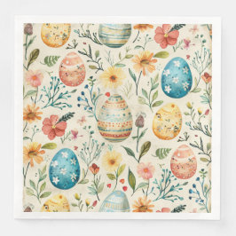 Guardanapo De Papel De Jantar Primavera Bloom Páscoa 1