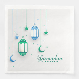 GUARDANAPO DE PAPEL DE JANTAR RAMADAN KAREEM