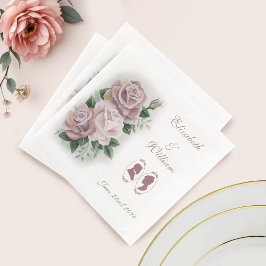 Guardanapo De Papel De Jantar Regency Bridgerton Pink Roses Cameos