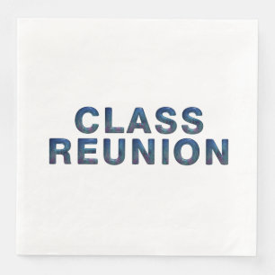 Guardanapo De Papel De Jantar Reunião de Classe TEE