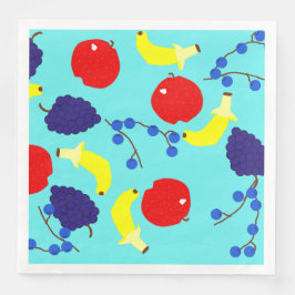 Guardanapo De Papel De Jantar Rotação de Frutas