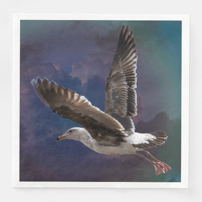 GUARDANAPO DE PAPEL DE JANTAR SEAGULL (Frente)
