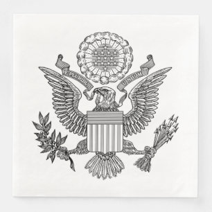 Guardanapo De Papel De Jantar Selo excelente dos Estados Unidos da América (EUA