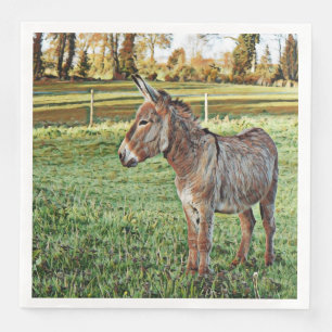 Guardanapo De Papel De Jantar smartmix animal- burro 1