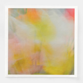 Guardanapo De Papel De Jantar Standard Dinner Napkins Abstract Poppies Design 