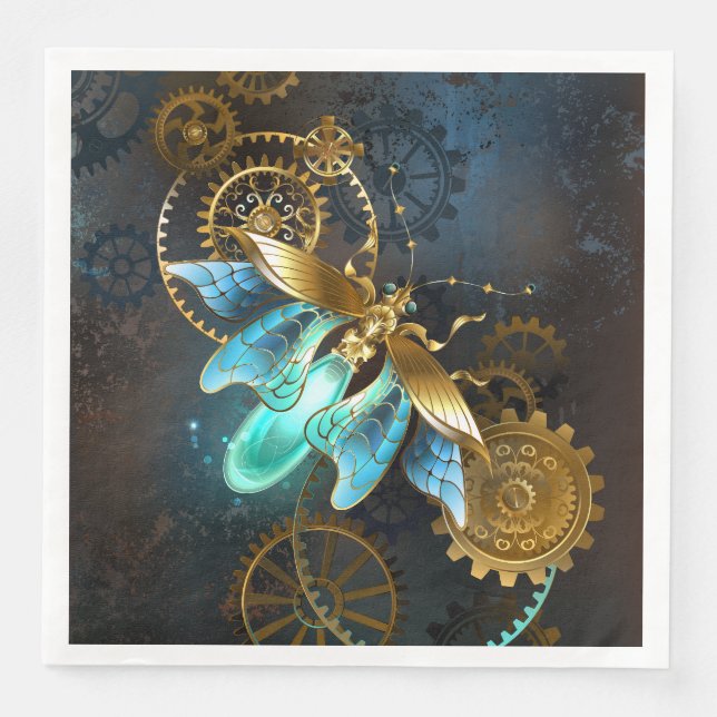 Guardanapo De Papel De Jantar Steampunk Firefly (Frente)