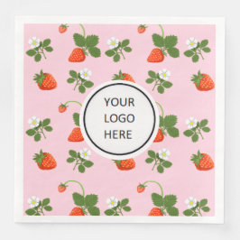 Guardanapo De Papel De Jantar Strawberries