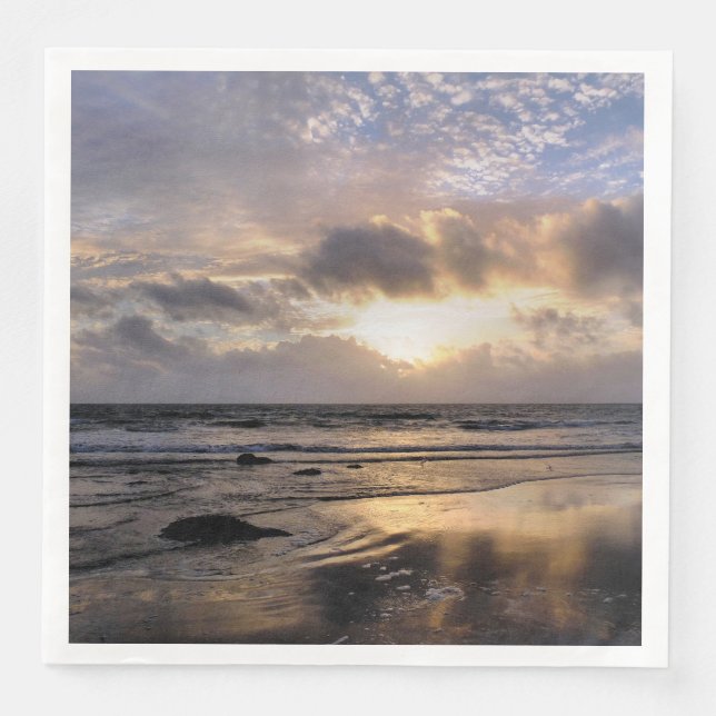 GUARDANAPO DE PAPEL DE JANTAR SUNSET (Frente)