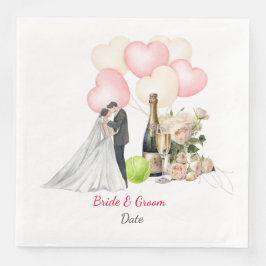 Guardanapo De Papel De Jantar Tênis Casamento temático