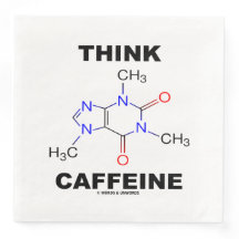 Think Caffeine (Caffeine Chemical Molecule)