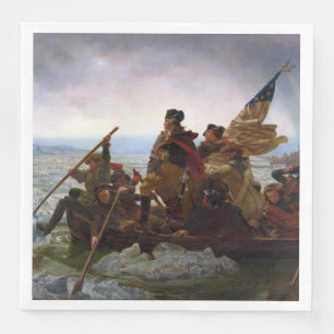Guardanapo De Papel De Jantar Travessia do Delaware 1776: General George Washing