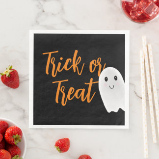 Guardanapo De Papel De Jantar Trick ou Treine o Halloween
